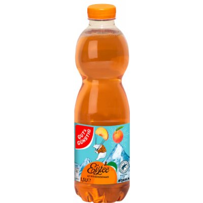 G&G ledový čaj broskev s černým čajem a extraktem ze stévie 1,5 l – Zbozi.Blesk.cz