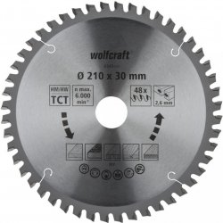 Wolfcraft pilový kotouč pro pily čisté řezy 216x30 Z48 6546000