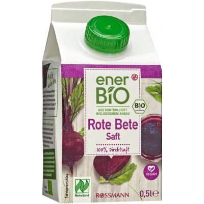 EnerBiO BIO šťáva z červené řepy 0,5 l – Zboží Dáma
