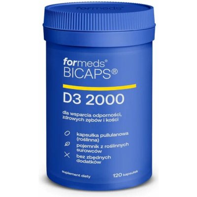 Formeds Bicaps D3 2000 IU 120 kapslí – Hledejceny.cz