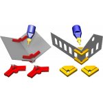 Proses magnetické držáky Snap & Glue s nasavitelným úhlem 4ks PPR-SS-05 – Zboží Dáma