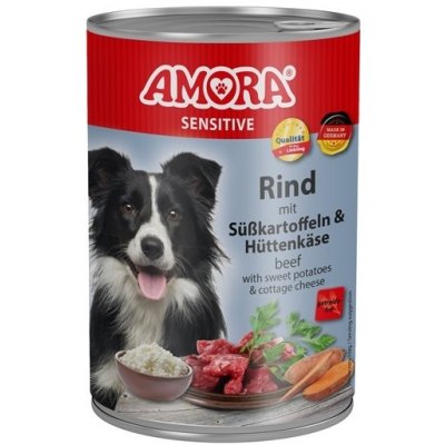 Amora Dog Dose Sensitive hovězí s batáty 400 g