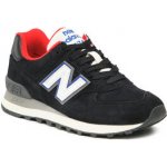 New Balance sneakersy WL574WG2 černá – Zboží Mobilmania