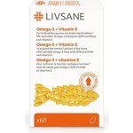 Livsane Omega 3 + Vitamin E vysoká dávka 60 ks – Hledejceny.cz