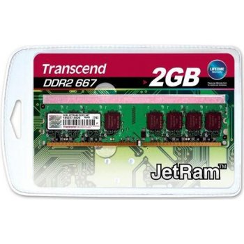 Transcend JetRam DDR2 2GB 667MHz CL5 JM667QLU-2G