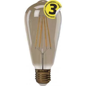 Emos LED žárovka Vintage ST64 4W E27 Teplá bílá+