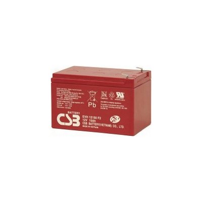 CSB EVH 12150F2 12V 15Ah 6-DZM-12 – Zboží Mobilmania