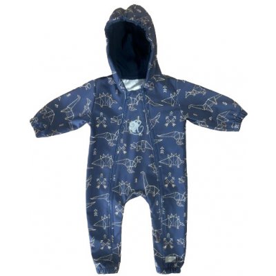 Monkey Mum® Softshellová kombinéza s membránou Souhvězdí dinosaurů – Zboží Dáma