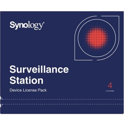 SYNOLOGY Camera License Pack x 4 – Hledejceny.cz