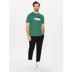 Puma T-Shirt Essentials+2Col Logo 586759 Zelená