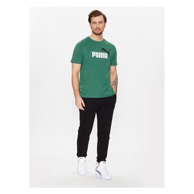 Puma T-Shirt Essentials+2Col Logo 586759 Zelená