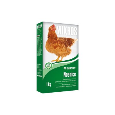 B-FARM Mikros Nosnice vitamínové krmivo 1 kg – Zboží Mobilmania