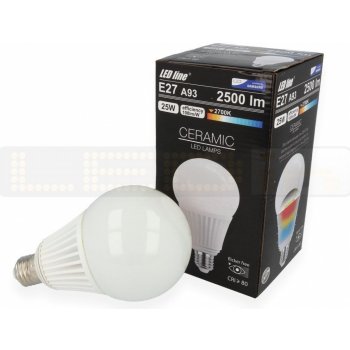 Ledin LED žárovka 25W CSP 2500lm E27 A93 CCD TEPLÁ