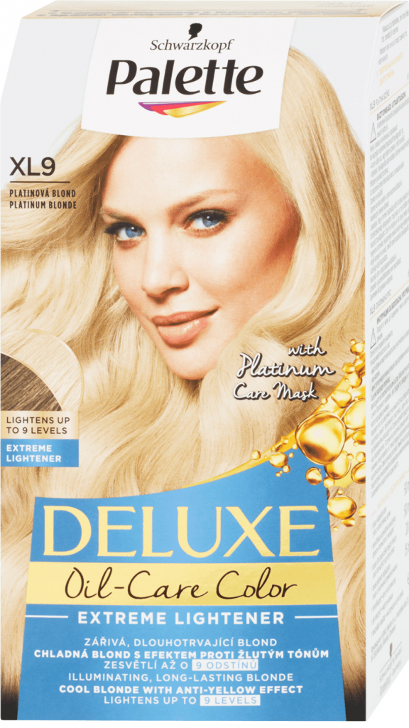 Pallete Deluxe Zesvětlovač platinová blond XL9