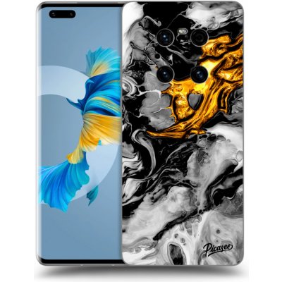 Pouzdro Picasee silikonové Huawei Mate 40 Pro - Black Gold 2 černé – Hledejceny.cz