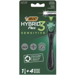 Bic Flex 3 Hybrid Sensitive + břity 4 ks – Zboží Mobilmania