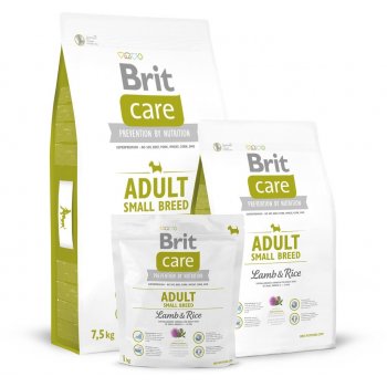 Brit Care Adult Small Breed Lamb & Rice 3 x 7,5 kg