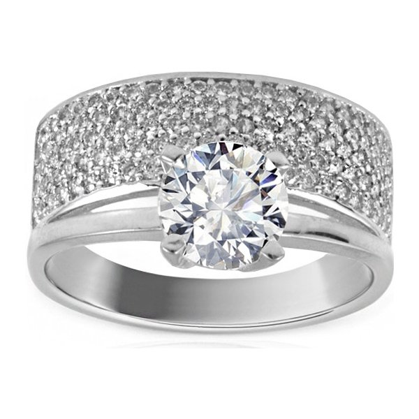 Zlatý zásnubní prsten Tiffany big white IZ8893A od 8 990 Kč - Heureka.cz
