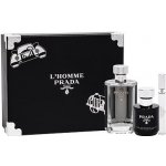 Prada L´Homme EDT 100 ml + sprchový krém 100 ml + EDT 10 ml dárková sada – Hledejceny.cz