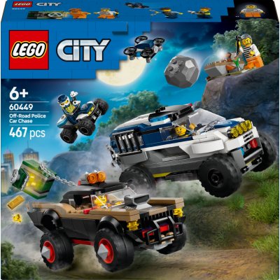 LEGO® City 60449 Honička policejním terénem – Zboží Živě