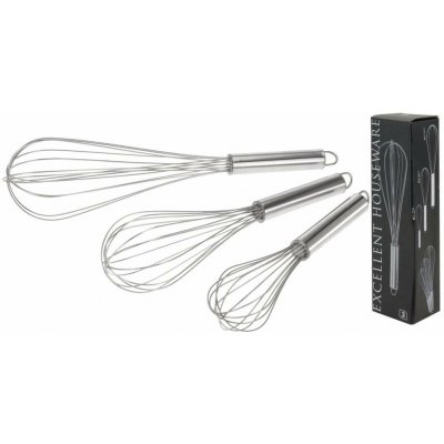 Koopman Sada 3 ks nerezových metliček – Zboží Mobilmania