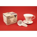 Hario Dripper V60-02 Plastic White – Zboží Dáma