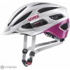 Cyklistická helma Uvex True silver/Fuchsia 2021