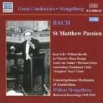 Mengelberg - Erb - Concertgebouw - Bach - St Matthew Passion – Hledejceny.cz