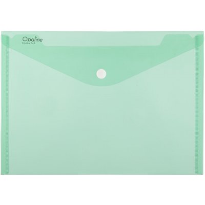 Obálka plastová s drukem A4 zelená 127072 – Zboží Živě