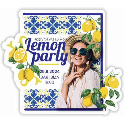 Personal Personal Personalizované pozvánky Lemon party – Zboží Dáma