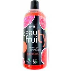 Eva Natura Beauty Fruity Red Fruits sprchový gel s vůní červeného ovoce 400 ml