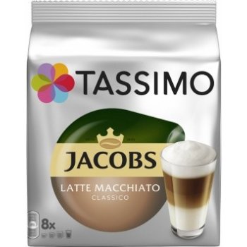 Tassimo Jacobs Krönung Latte Macchiato 264 g 8 ks