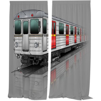 IMPAR Závěsy Metro Ečs (Rozměr : 140x250, Materiál: Interlock) – Hledejceny.cz