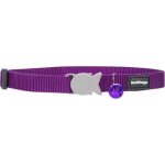 Red Dingo obojek pro kočky Purple 12 mm – Zboží Dáma