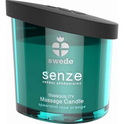 Swede Senze Herbal Masážní svíčka Aphrodisiac 50 ml – Zboží Dáma