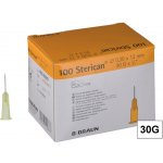 B.BRAUN STERICAN 30G 0.3x12 LB čirá 100 ks – Zboží Dáma