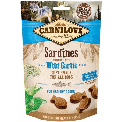 Carnilove Soft Snack Sardines & Wild garlic 200 g