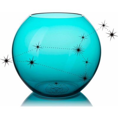 Skloglass Horoskop Váza 150mm LEV Barvy: Alexandrite – Hledejceny.cz