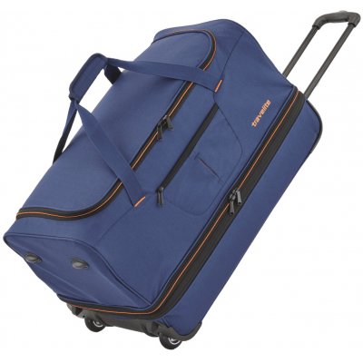 Travelite Basics Wheeled duffle S Navy/orange 64 l – Hledejceny.cz