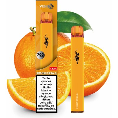 Venix Orange Soda-X 18 mg 700 potáhnutí – Zboží Dáma