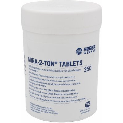 Miradent Mira-2-Ton tablety pro indikaci plaku 250 ks – Zboží Dáma