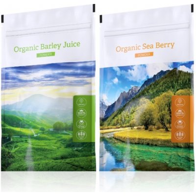 Energy Organic Barley Juice powder 100 g + Organic Sea Berry powder 100 g – Hledejceny.cz