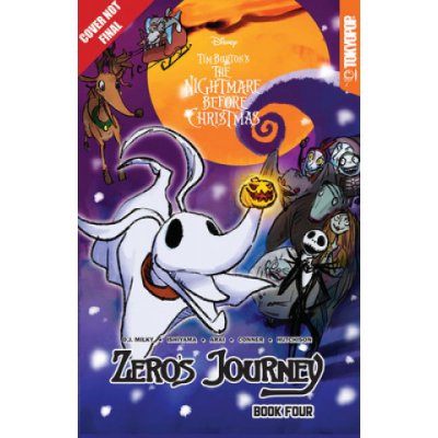 Disney Manga: Tim Burton's the Nightmare Before Christmas -- Zero's Journey Graphic Novel Book 4 Milky D. J.Paperback – Hledejceny.cz