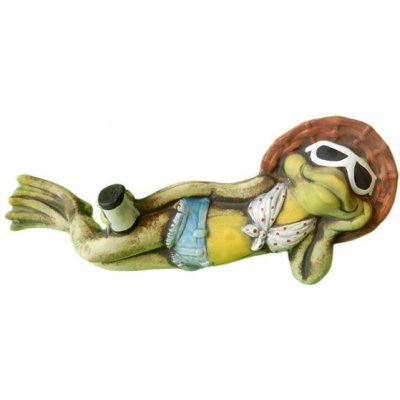 Keramická žába s brýlemi – Sleviste.cz