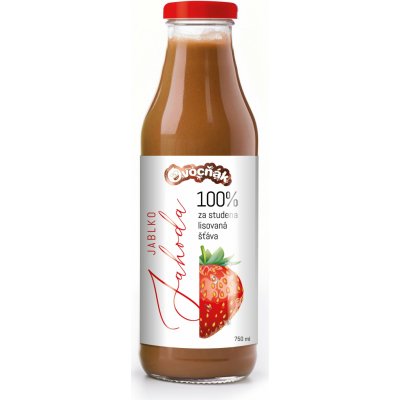 Ovocňák Mošt jablko-jahoda 750 ml sklo – Hledejceny.cz