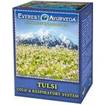 Everest Ayurveda Tulsi himalájský bylinný čaj podporující léčbu angíny kašle chřipky 100 g – Hledejceny.cz