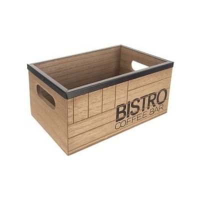 Orion Dekorativní bedýnka Bistro 20 x 13 x 8,8 cm – Zboží Dáma