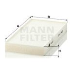Filtr, vzduch v interiéru MANN-FILTER CU 1811-2 – Hledejceny.cz