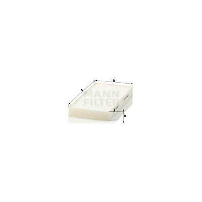 Filtr, vzduch v interiéru MANN-FILTER CU 1811-2 – Hledejceny.cz
