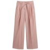 Dámské klasické kalhoty Gant REL WIDE LEG PANT DUSTY ROSE